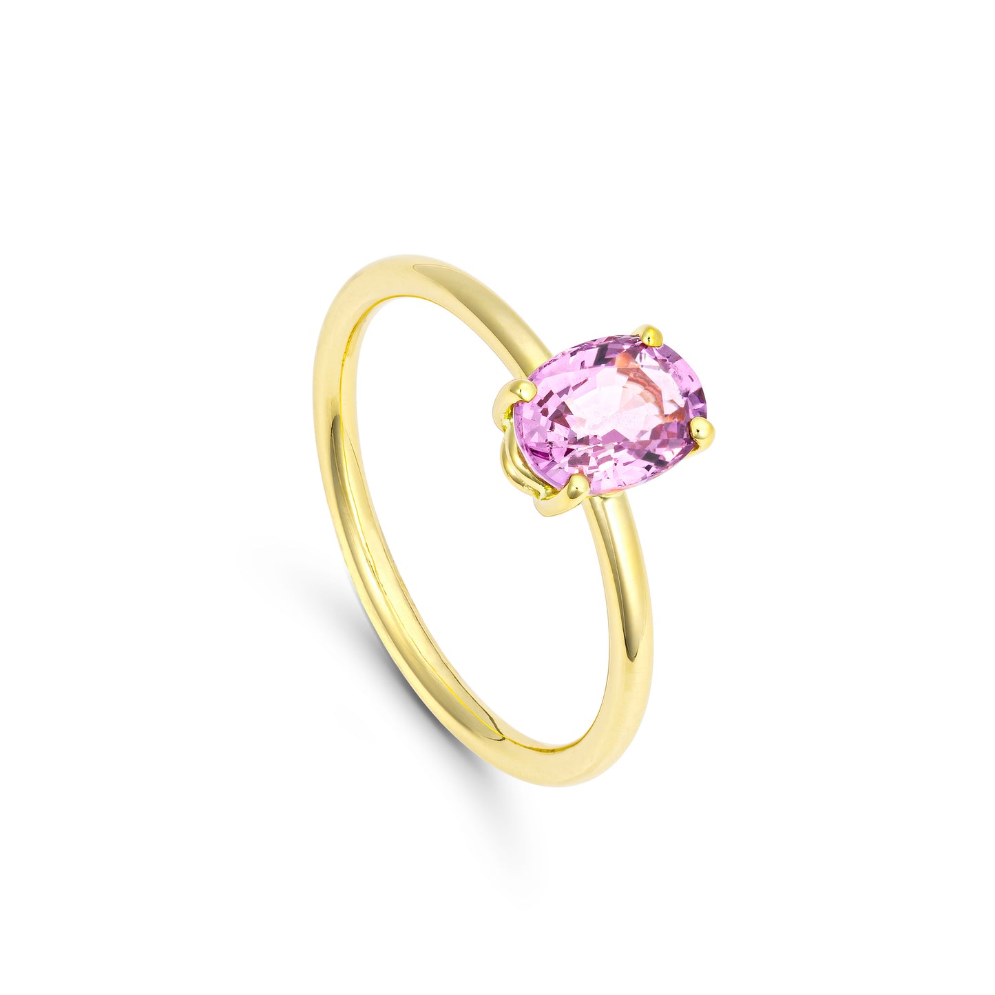 Solitaire Gemstone Ring